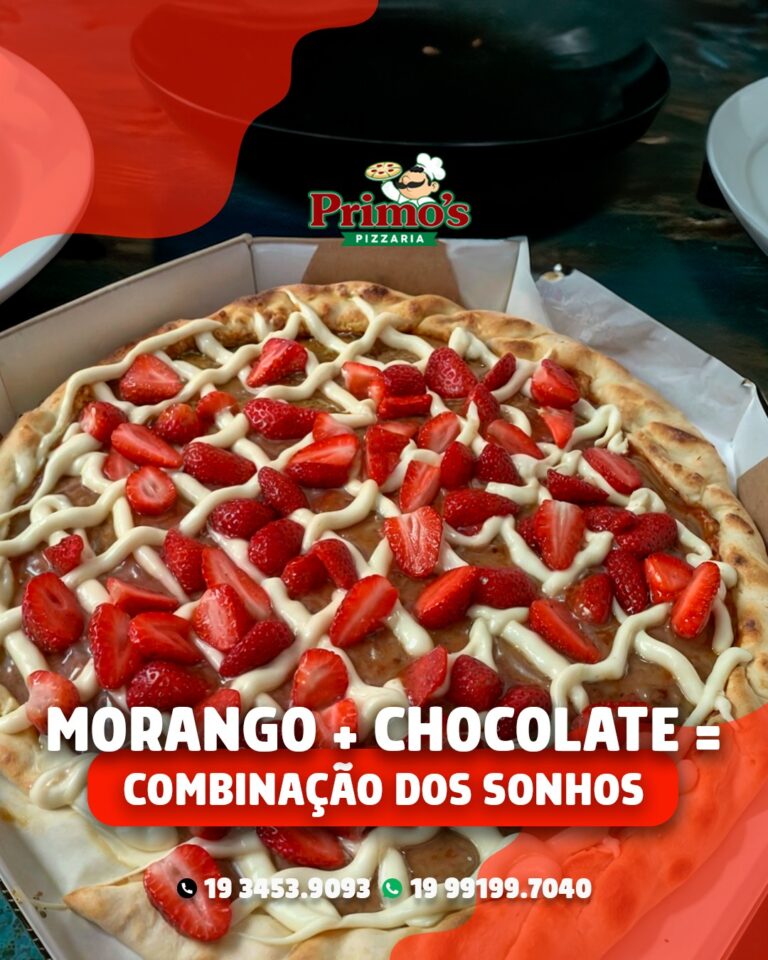 MORANGO COM CHOCOLATE